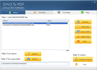 articuCAD DWG DXF to PDF Converter screenshot